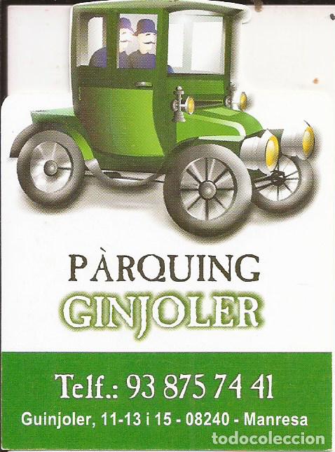 Coleccionismo calendarios: CALENDARIO PARKING GINJOLER 2003