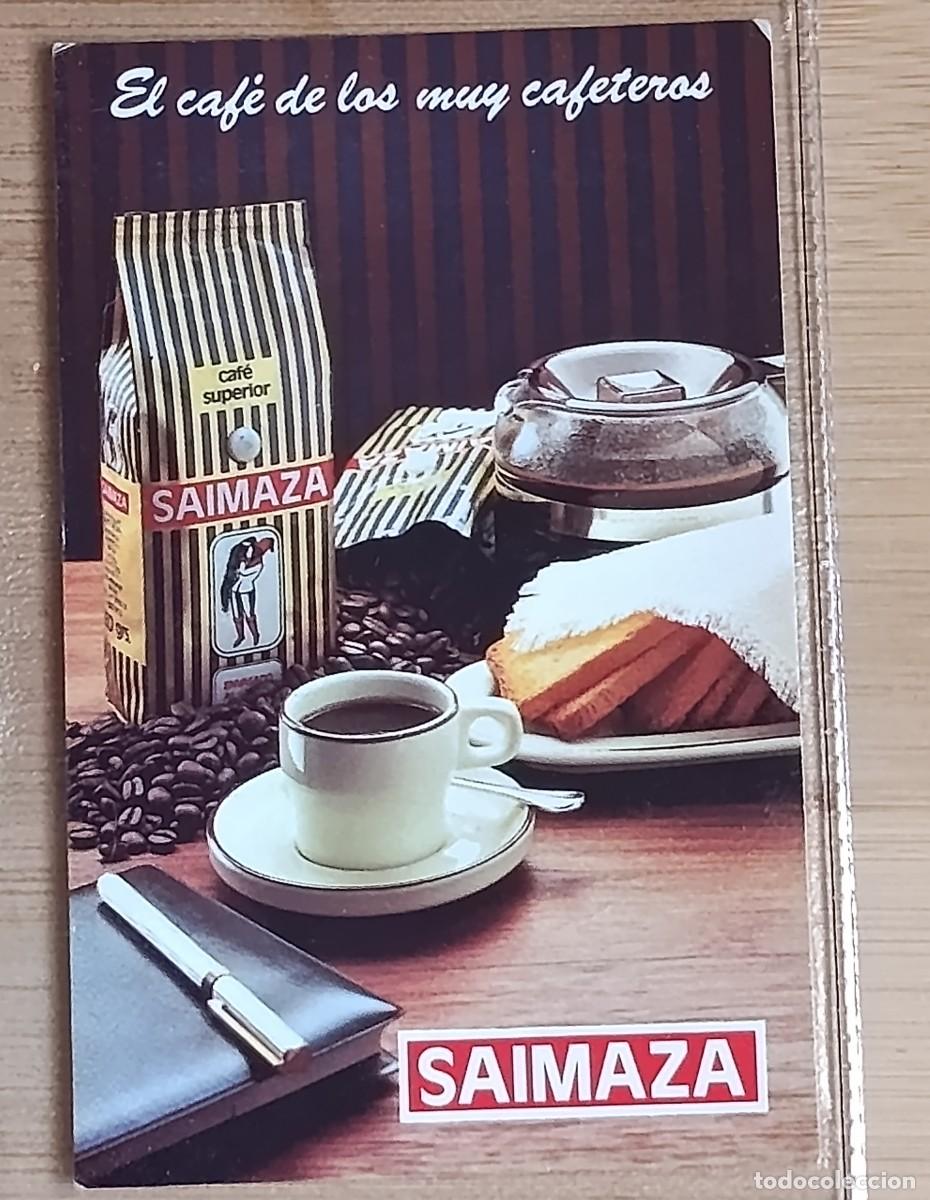 Colecionismo Calend&aacute;rios: Calendario Bolsillo 1985 Cafe Saimaza Alimentacion Publicidad Vintage