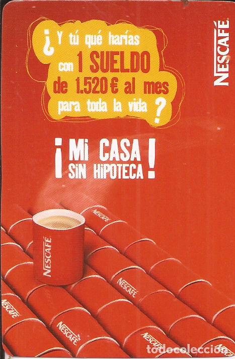 Collectionnisme Calendriers: CALENDARIO NESCAFE 2008