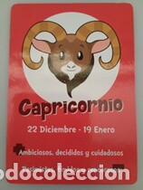 Collectionnisme Calendriers: Calendario 2020 Serie CB 98 Horoscopos Capricornio