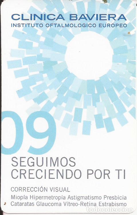 Coleccionismo calendarios: CALENDARIO CLINICA BAVIERA 2009