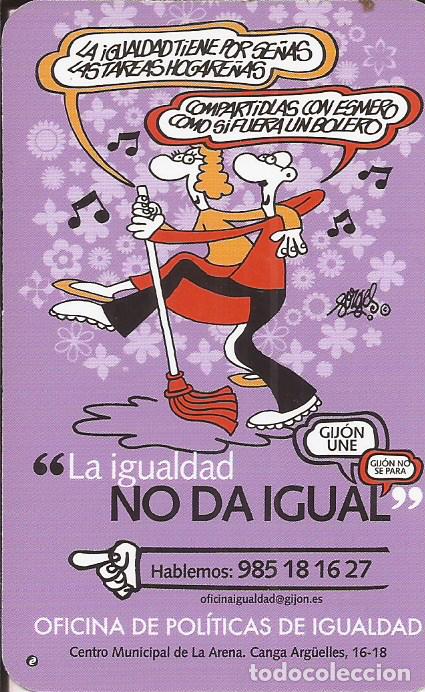 Coleccionismo calendarios: CALENDARIO LA IGULADAD NO ES IGUAL 2007