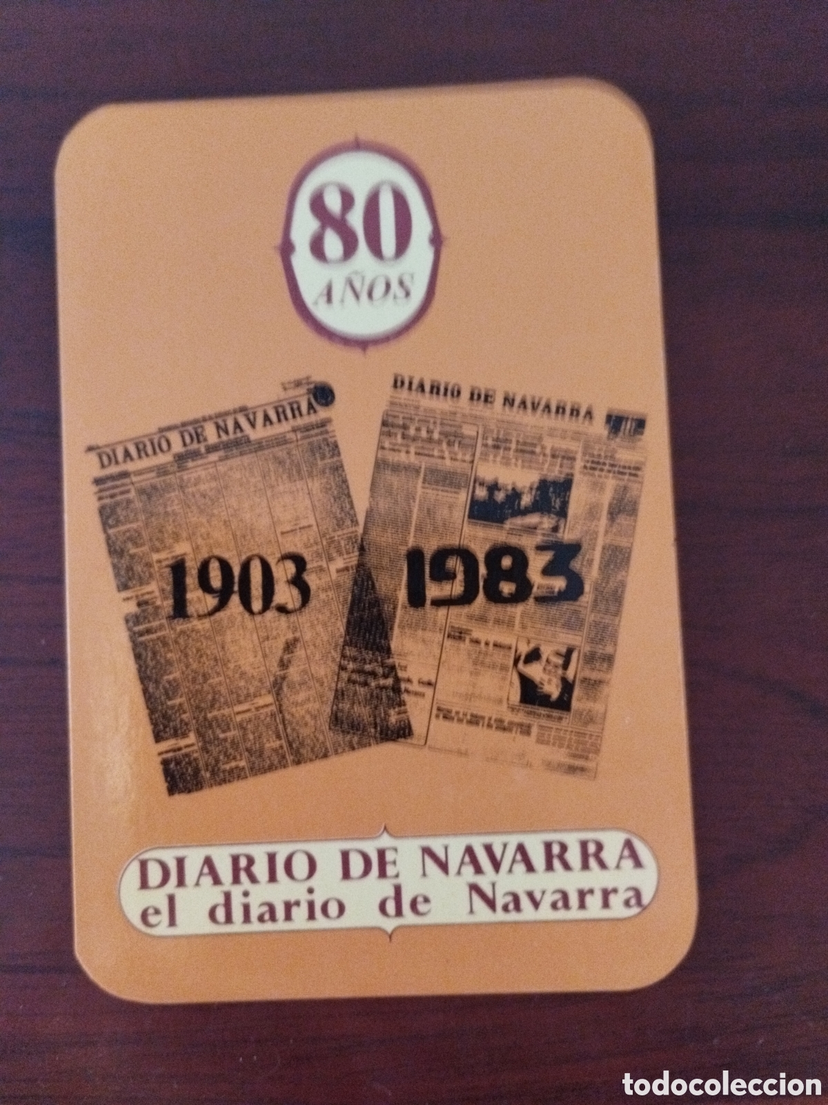 Colecionismo Calend&aacute;rios: Calendario diario de navarra a&ntilde;o 1983