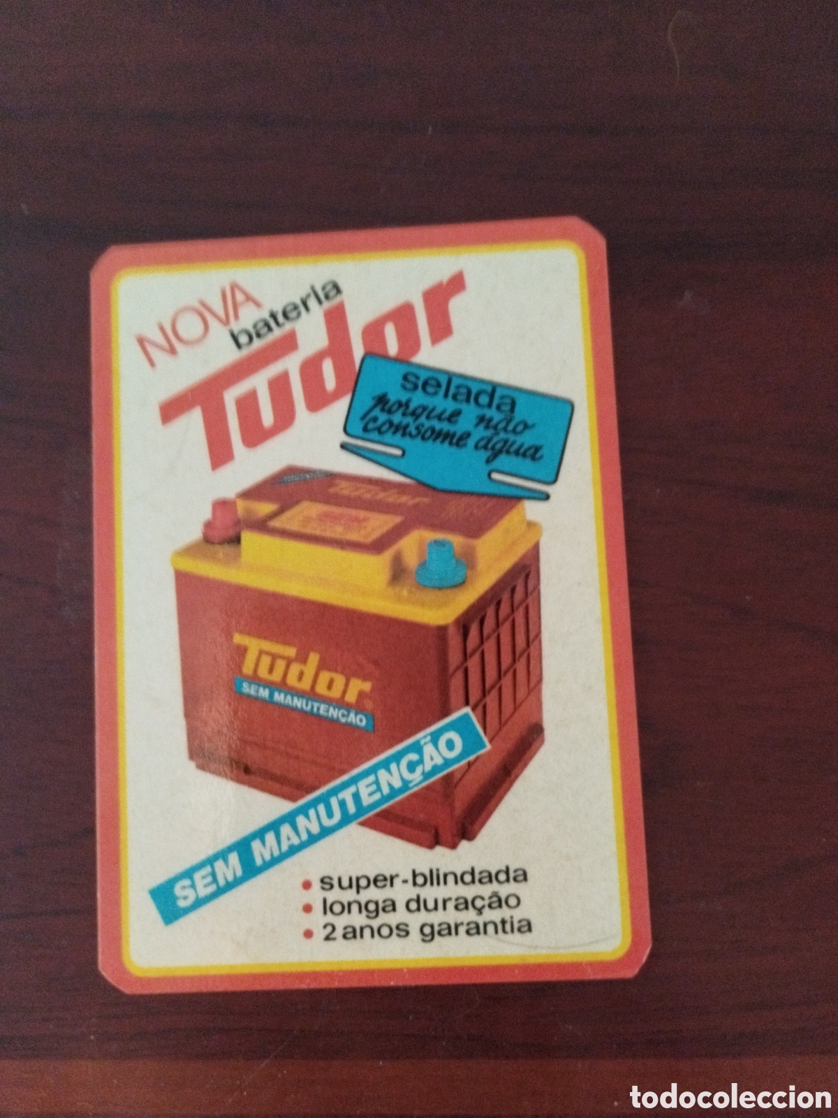 Coleccionismo calendarios: Calendario Bater&iacute;as Tudor a&ntilde;o 1984