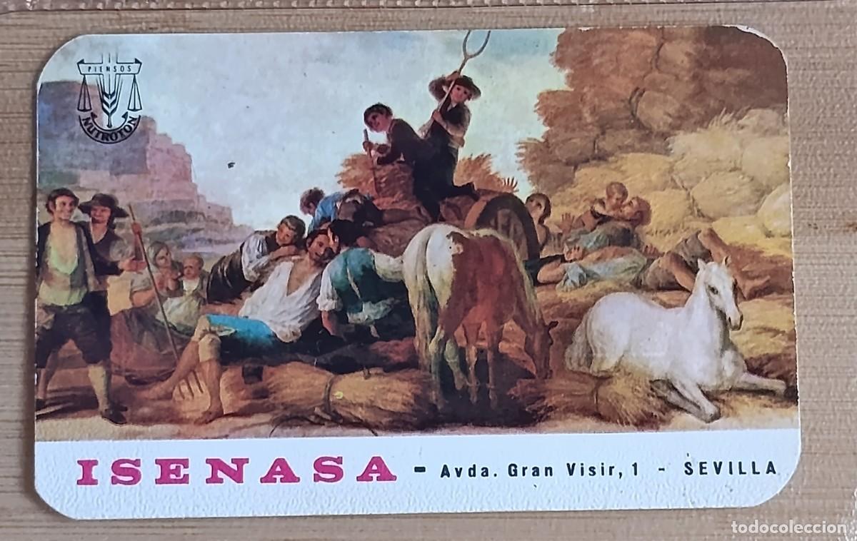 Collectables Calendars: Calendario Bolsillo 1968 Isenasa Piensos Nutroton Sevilla Pintura Costumbrista Vintage