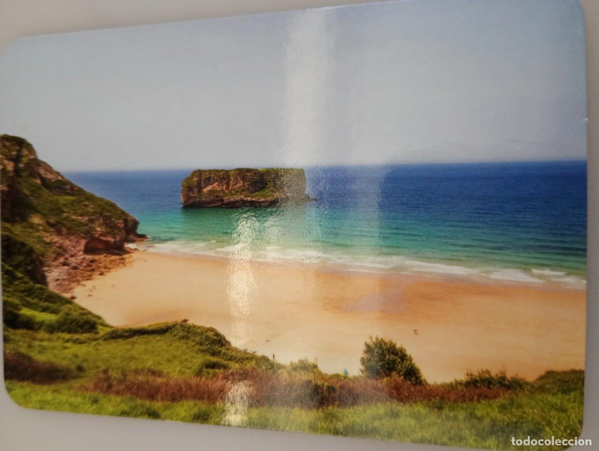 Coleccionismo calendarios: Calendario 2019 Serie L 108 Playa de Andr&iacute;n Llanes Asturias