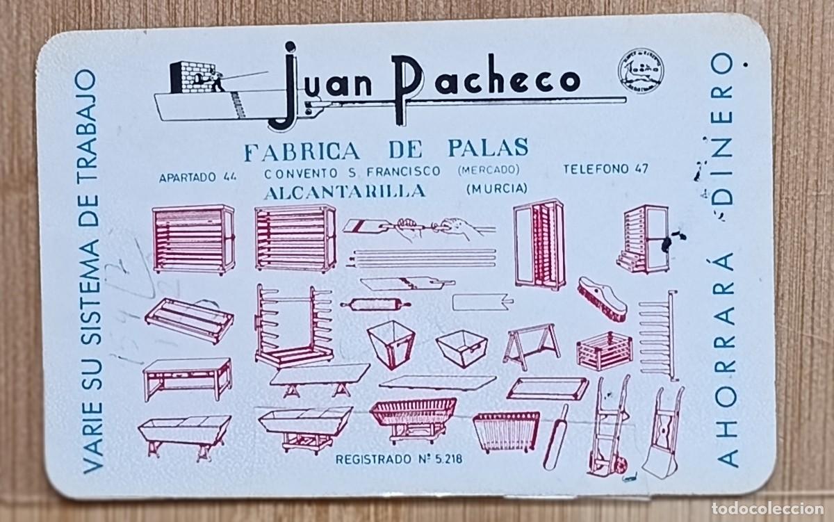Colecionismo Calend&aacute;rios: Calendario Bolsillo Fournier 1967 Juan Pacheco Fabrica De Palas Alcantarilla Murcia Vintage