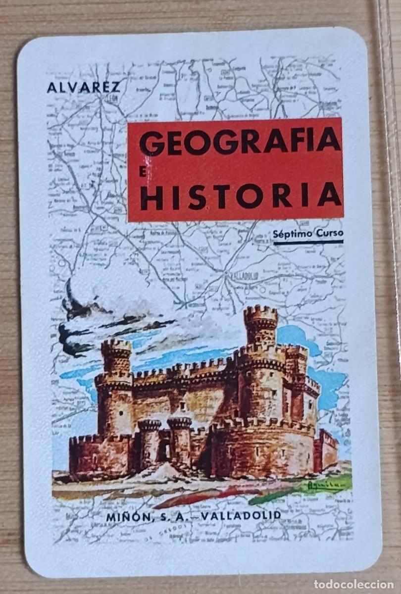 Colecionismo Calend&aacute;rios: Calendario Bolsillo 1969 Geografia e Historia Alvarez Minon Valladolid Fournier Vintage