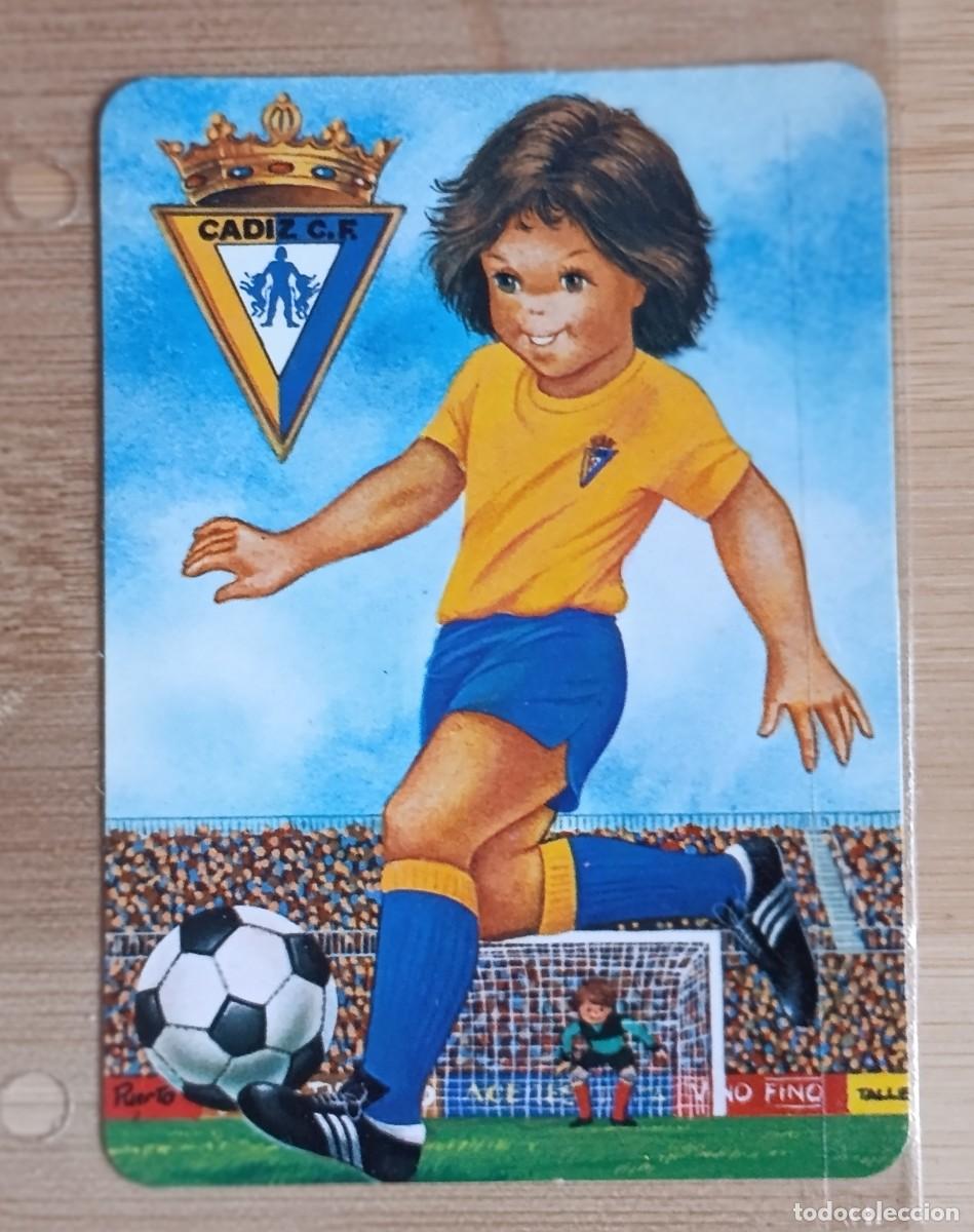 Collectables Calendars: Calendario Bolsillo C&aacute;diz C.F. Futbol Bar Santo Tom&aacute;s Estadio Victoria Caf&eacute;-Bar 1990 Vintage