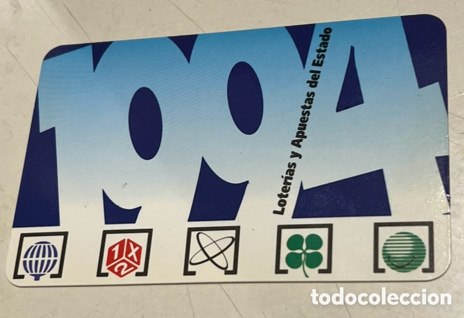 Coleccionismo calendarios: Calendario de bolsillo. Loter&iacute;as y Apuestas del Estado. 1994.