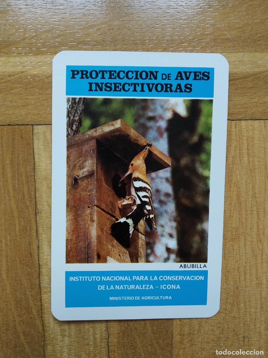 Collectionnisme Calendriers: CALENDARIO FOURNIER ICONA PROTECCION AVES INSECTIVORAS ABUBILLA A&Ntilde;O 1974 VER FOTOS NUEVO