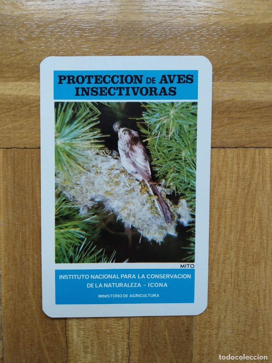Sammeln von Kalendern: CALENDARIO FOURNIER ICONA PROTECCION AVES INSECTIVORAS MITO A&Ntilde;O 1974 VER FOTOS NUEVO