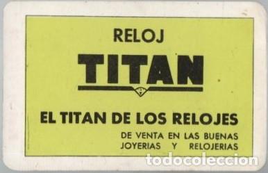 Collectionnisme Calendriers: CALENDARIO RELOJ TITAN A&Ntilde;O 1966 CAL-11316 ,2