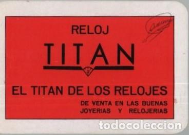 Collectionnisme Calendriers: CALENDARIO RELOJ TITAN DE LOS RELOJES A&Ntilde;O 1968 CAL-11320