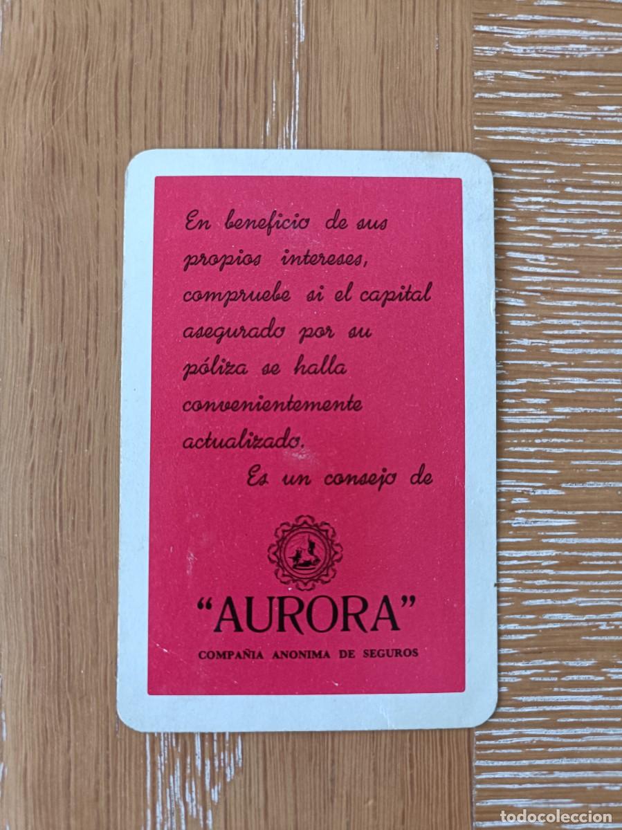 Collezionismo Calendari: CALENDARIO BOLSILLO - A&Ntilde;O 1971 - AURORA SEGUROS - FOURNIER
