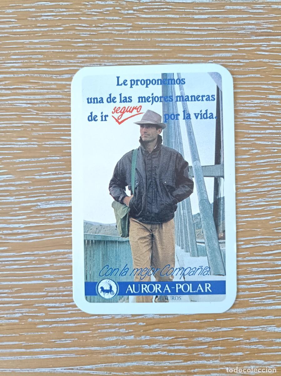 Collectionnisme Calendriers: CALENDARIO BOLSILLO - A&Ntilde;O 1990 - AURORA-POLAR SEGUROS