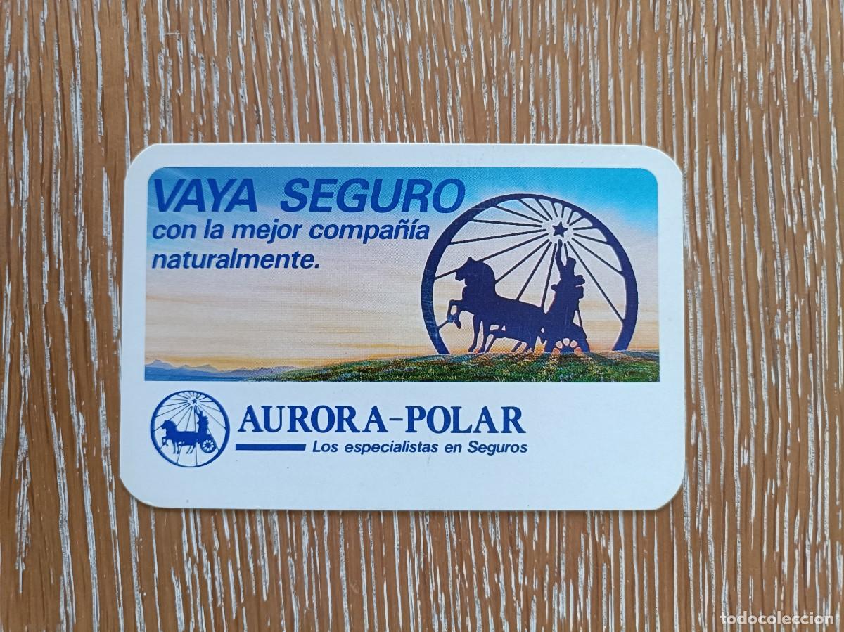 Colecionismo Calend&aacute;rios: CALENDARIO BOLSILLO - A&Ntilde;O 1991 - AURORA-POLAR SEGUROS