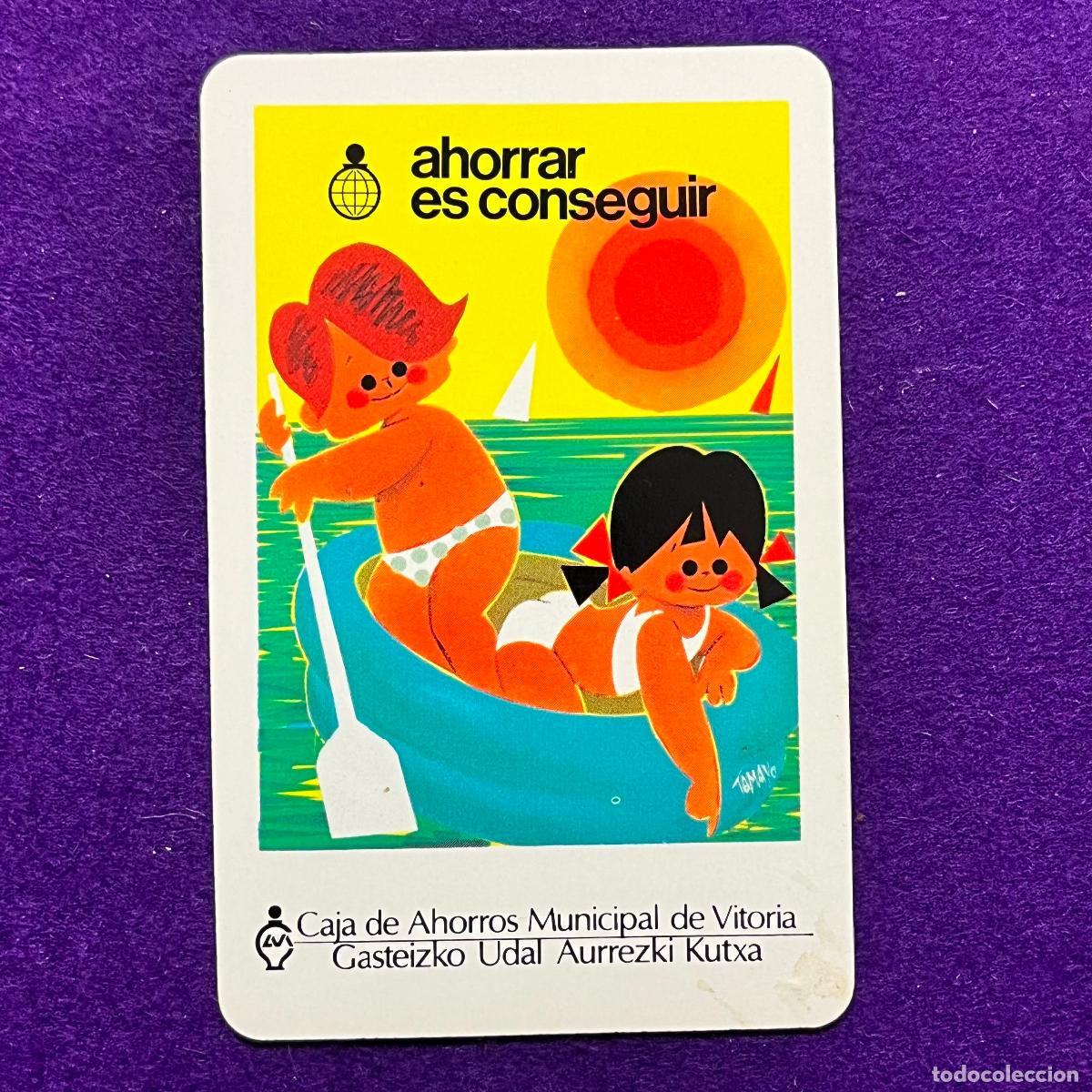 Collectables Calendars: CALENDARIO FOURNIER. CAJA DE AHORROS MUNICIPAL DE VITORIA. 1982.