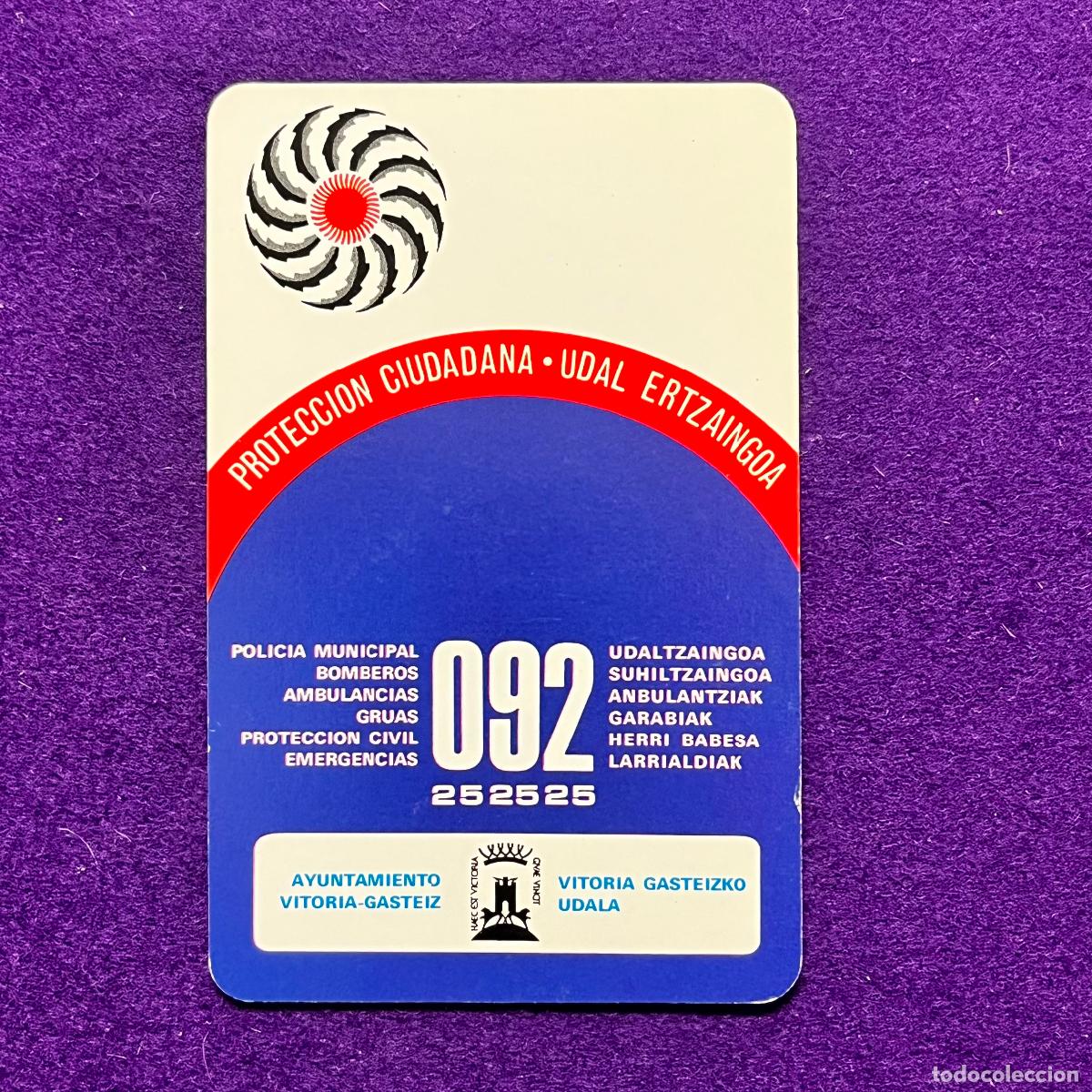 Sammeln von Kalendern: CALENDARIO FOURNIER. AYUNTAMIENTO DE VITORIA. 1988.