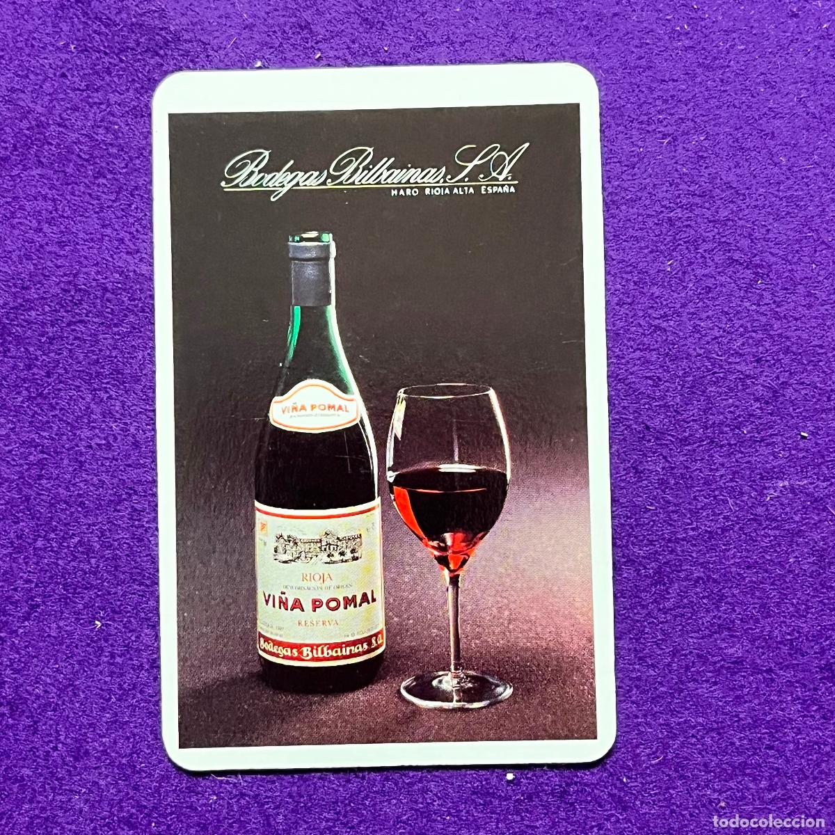 Colecionismo Calend&aacute;rios: CALENDARIO FOURNIER. BODEGAS BILBAINAS. VI&Ntilde;A POMAL. 1993.