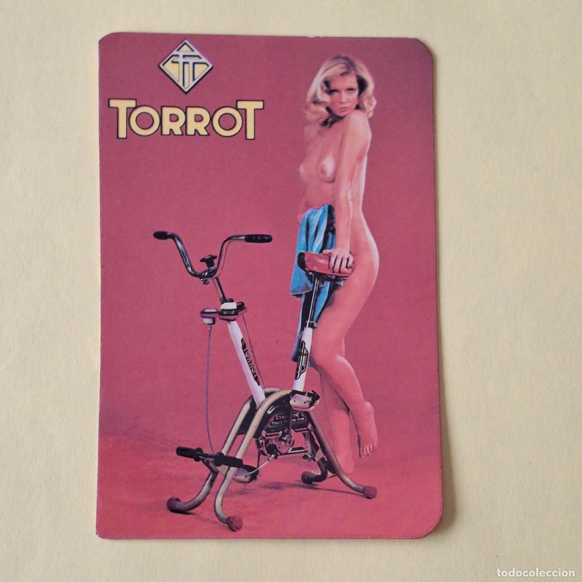 Coleccionismo calendarios: TORROT CATALU&Ntilde;A SA - BICICLETA ESTATICA CHICA - CALENDARIO DE BOLSILLO 1977