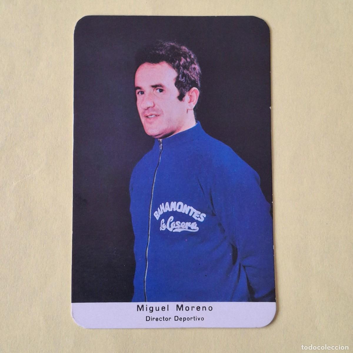 Collectables Calendars: CALENDARIO DE BOLSILLO 1970 - MIGUEL MORENO - LA CASERA - CICLISTA CICLISMO - DIRECTOR DEPORTIVO