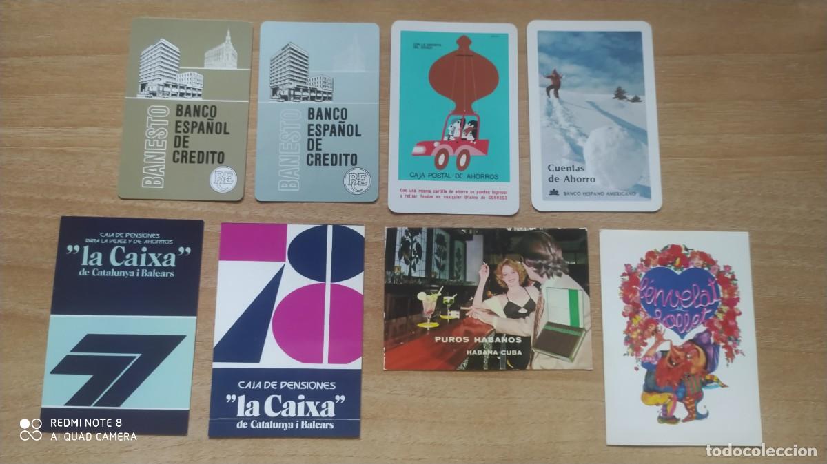 Colecionismo Calend&aacute;rios: CALENDARIOS FOURNIER 1976 DOS Y 1978 DOS LOTE DE CUATRO MAS LA CAIXA CUBATABACO Y L&acute;ENVALAT-F