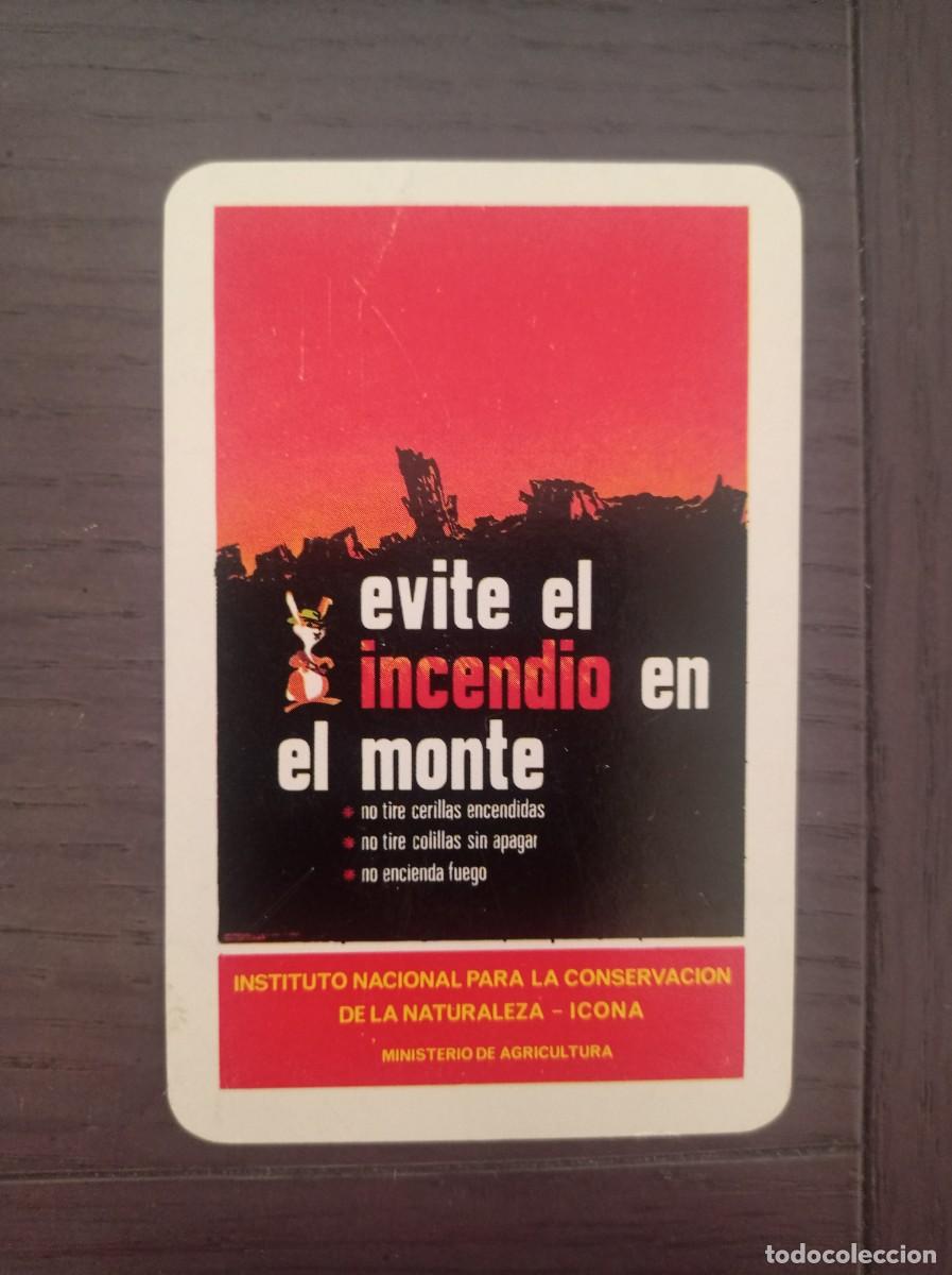 Collezionismo Calendari: CALENDARIO FOURNIER. ICONA. EVITE EL INCENDIO EN EL MONTE. A&Ntilde;O 1974