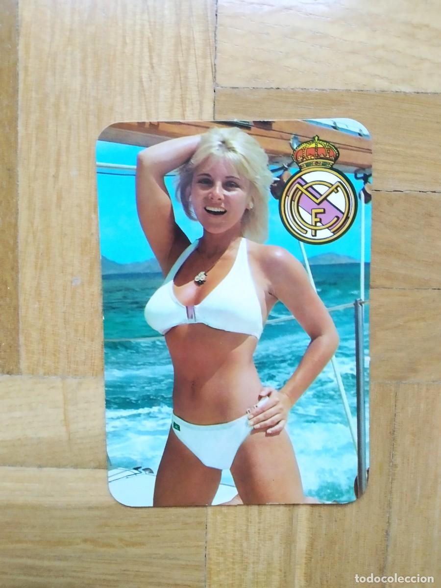 Sammeln von Kalendern: CALENDARIO CHICA CON ESCUDO DEL REAL MADRID A&Ntilde;O 1976 VER FOTOS