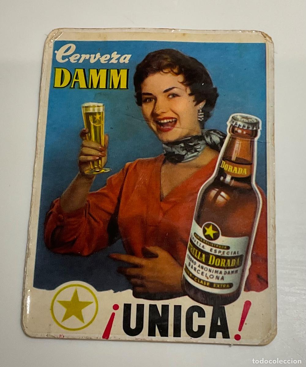 Coleccionismo calendarios: CALENDARIO DE LA F&Aacute;BRICA DE CERVEZAS DAMM