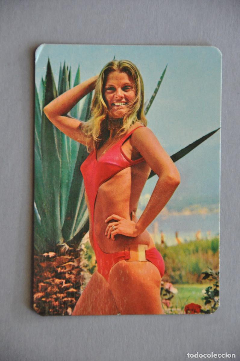 Coleccionismo calendarios: CALENDARIO MODELO CHICAS 1973 - 35.00.019 DLB. 45388 - PUBLICIDAD TAXIS JOMAR (BILBAO)