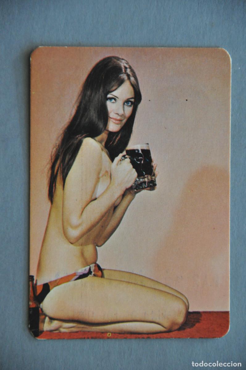 Collectables Calendars: CALENDARIO CHICAS 1975 - SERIE 75 B2 PLAYA N&ordm; 6 DLB. 42817 - BAR EL MOLINO (VILLARINO DE LOS AIRES)
