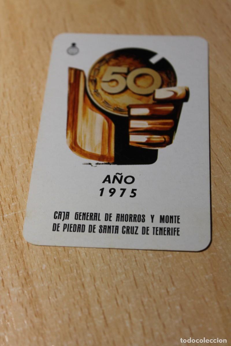 Collectionnisme Calendriers: CALENDARIO DE BOLSILLO. FOURNIER. A&Ntilde;O 1975. ES UN HF3. CAJA Y M. DE P. DE SANTA CRUZ DE TENERIFE.