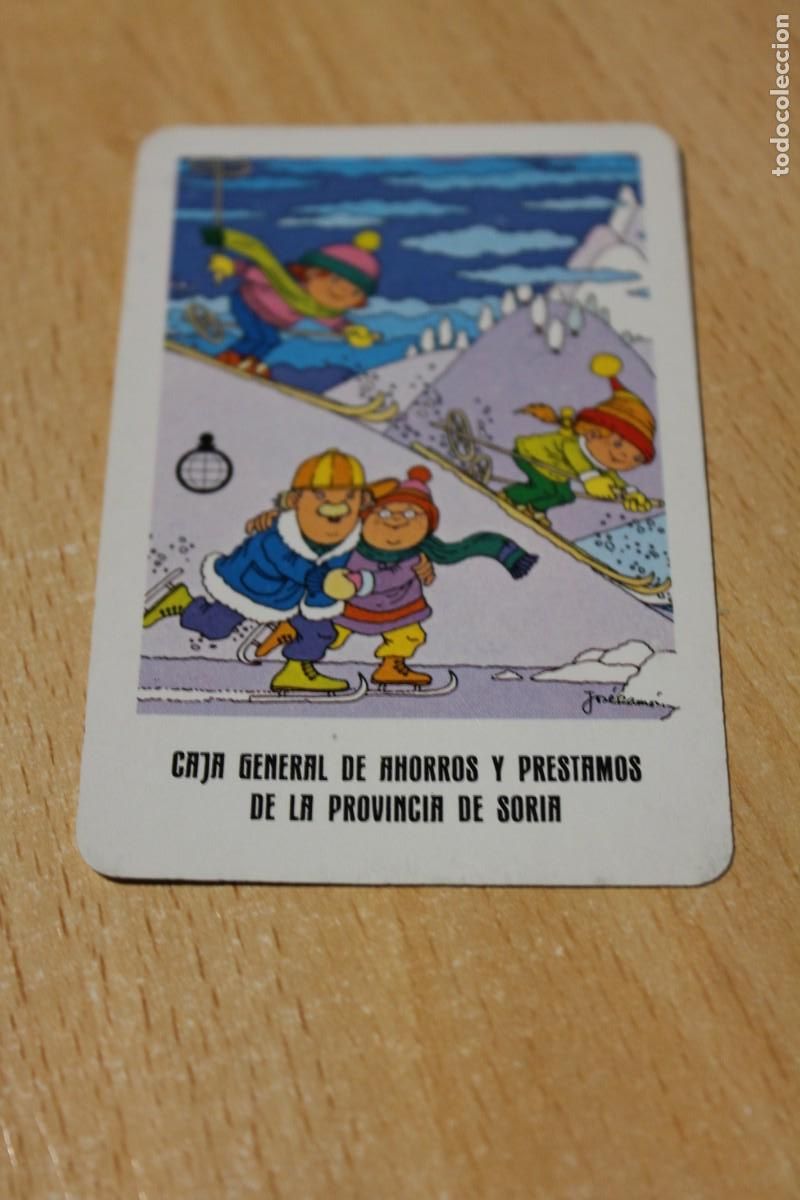 Collectionnisme Calendriers: CALENDARIO DE BOLSILLO. FOURNIER. A&Ntilde;O 1986. CAJA GENERAL DE AHORROS Y P. DE LA PROVINCIA DE SORIA.