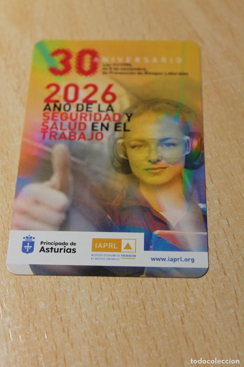 Collectables Calendars: CALENDARIO DE BOLSILLO. FOURNIER. A&Ntilde;O 2026. IAPRL. INSTITUTO ASTURIANO DE PREVENCION DE RIESGOS.