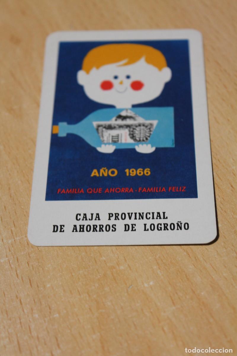 Collectionnisme Calendriers: CALENDARIO DE BOLSILLO. FOURNIER. A&Ntilde;O 1966. ES UN HF3. CAJA PROVINCIAL DE AHORROS DE LOGRO&Ntilde;O.