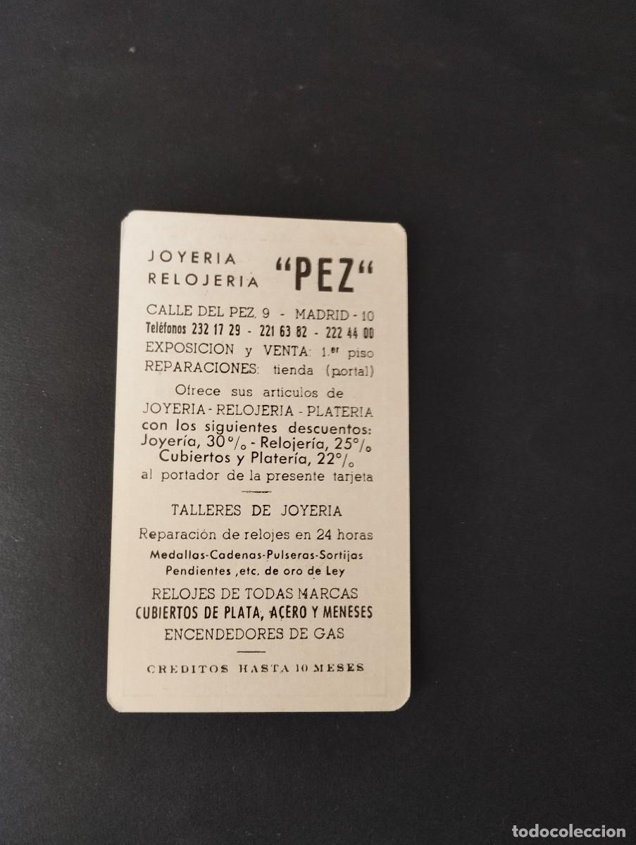 Sammeln von Kalendern: CALENDARIO DE JOYER&Iacute;A RELOJER&Iacute;A PEZ DEL A&Ntilde;O 1969 - EL DE LA FOTOS VER TODOS MIS CALENDARIOS