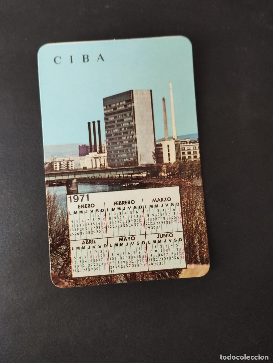 Collectables Calendars: CALENDARIO DE PUBLICIDAD CIBA DEL A&Ntilde;O 1970 - EL DE LA FOTOS VER TODOS MIS CALENDARIOS