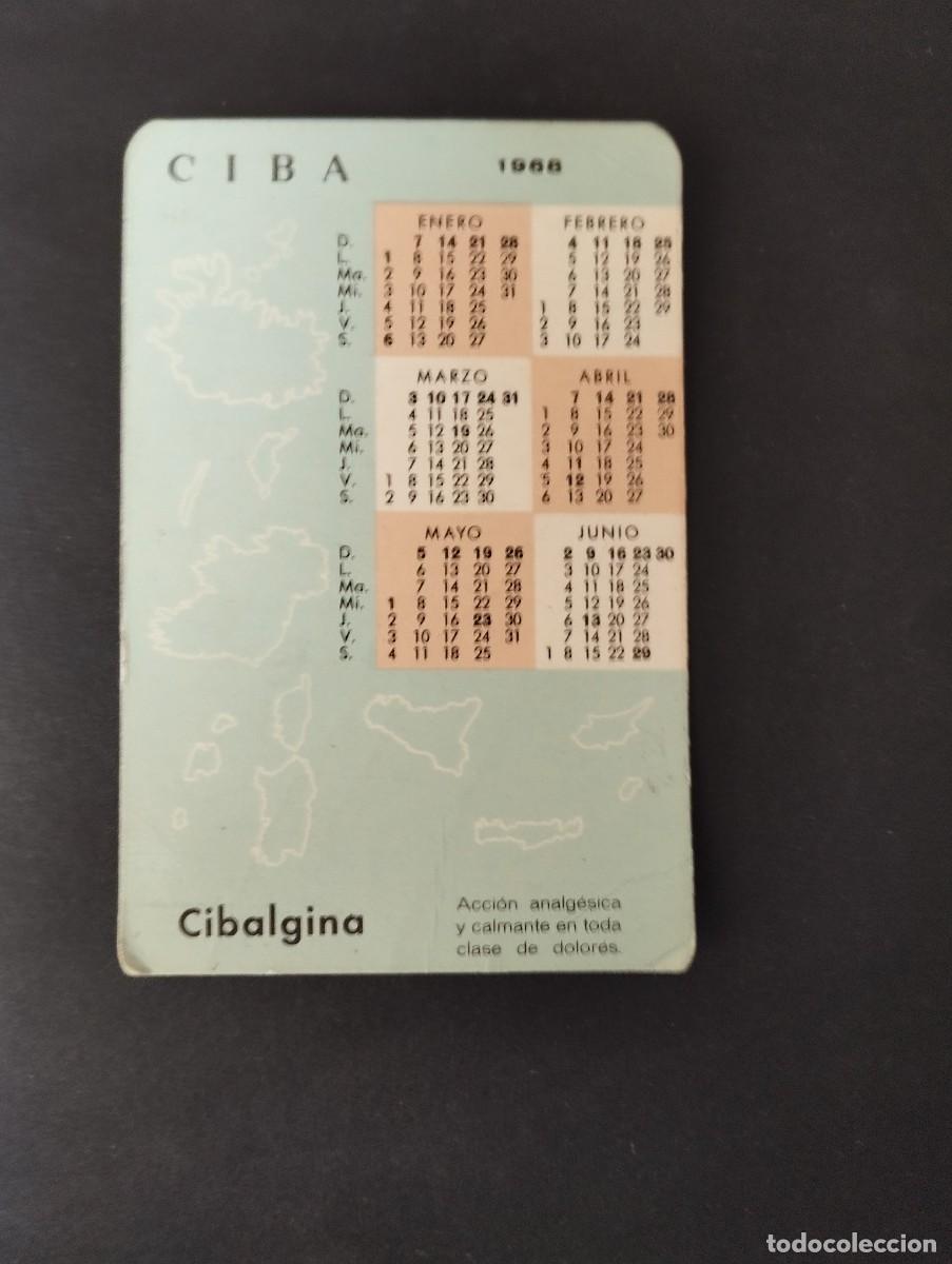 Colecionismo Calend&aacute;rios: CALENDARIO DE PUBLICIDAD CIBA DEL A&Ntilde;O 1967 - EL DE LA FOTOS VER TODOS MIS CALENDARIOS