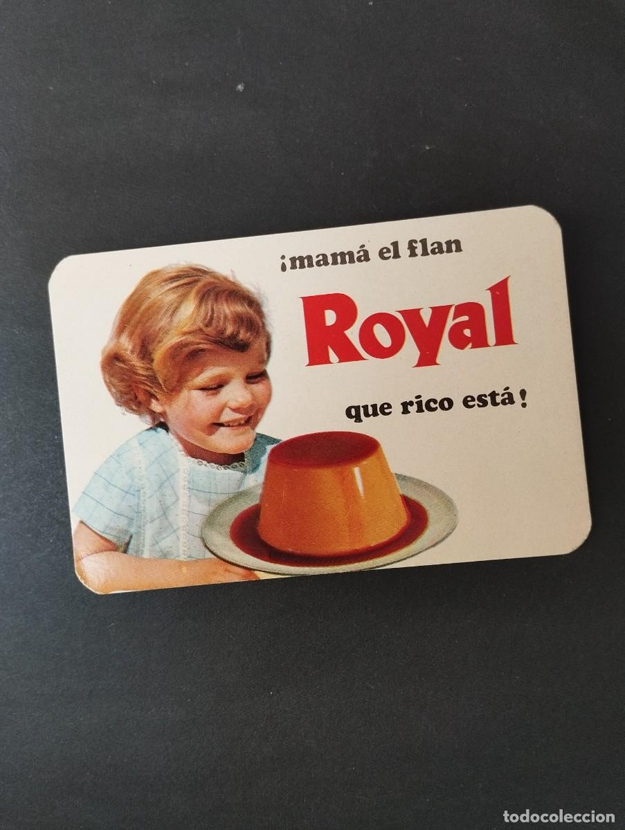 Collectables Calendars: CALENDARIO DE PUBLICIDAD DE FLAN ROYAL DEL A&Ntilde;O 1970 - EL DE LA FOTOS VER TODOS MIS CALENDARIOS