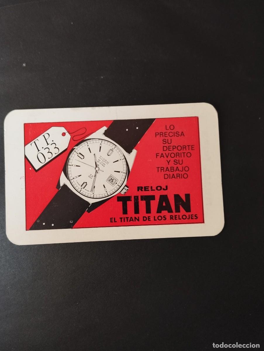 Collectables Calendars: CALENDARIO DE PUBLICIDAD DE RELOJ TITAN DEL A&Ntilde;O 1969 - EL DE LA FOTOS VER TODOS MIS CALENDARIOS
