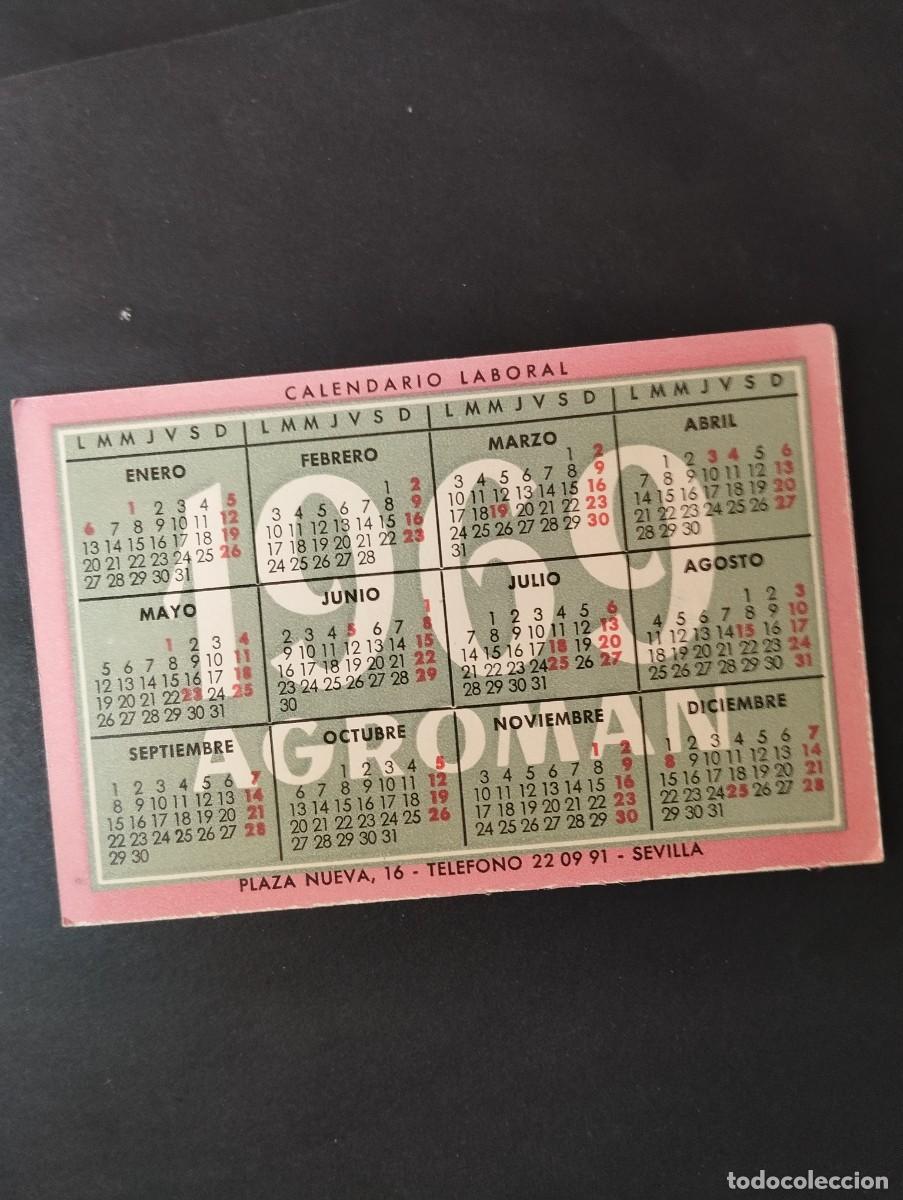 Sammeln von Kalendern: CALENDARIO DE PUBLICIDAD DE AGROMAN DEL A&Ntilde;O 1968 Y 1969 - EL DE LA FOTOS VER TODOS MIS CALENDARIOS