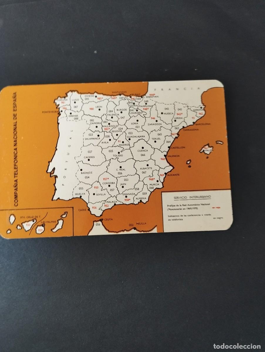 Collectables Calendars: CALENDARIO DE PUBLICIDAD DE TELEF&Oacute;NICA DEL A&Ntilde;O 1969 - EL DE LA FOTOS VER TODOS MIS CALENDARIOS