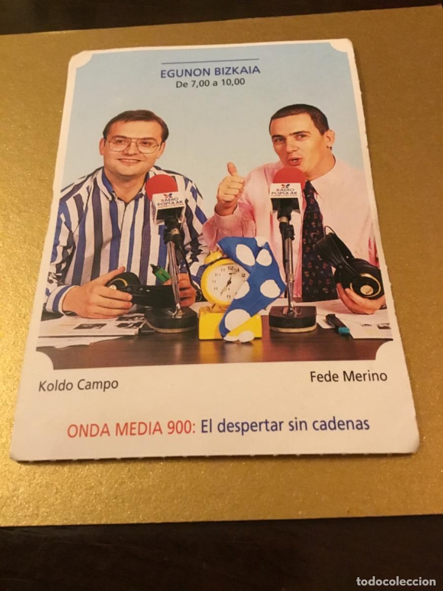Coleccionismo calendarios: Calendario Radio Popular 1995 ,dificil