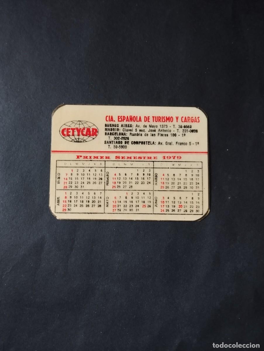 Coleccionismo calendarios: CALENDARIO DE CETYCAR PLASTIFICADO DEL A&Ntilde;O 1978 -EL DE LA FOTOS VER TODOS MIS CALENDARIOS