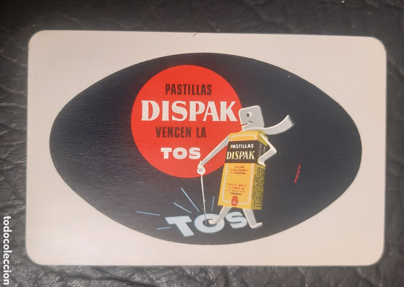 Collectables Calendars: Calendario fournier Dispak tos 1962