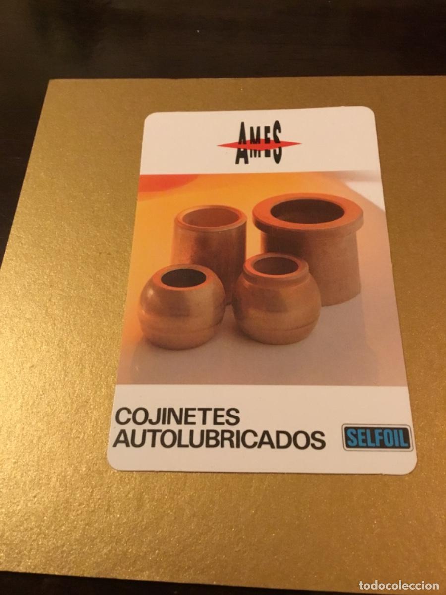 Coleccionismo calendarios: Antiguo calendario Ames cojinetes autolubricados 1999