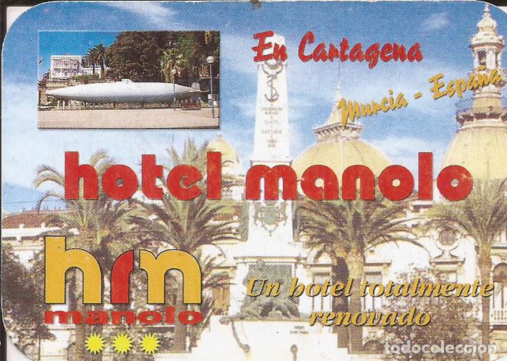 Collezionismo Calendari: CALENDARIO PUBLICIDAD HOTEL MANOLO 2001