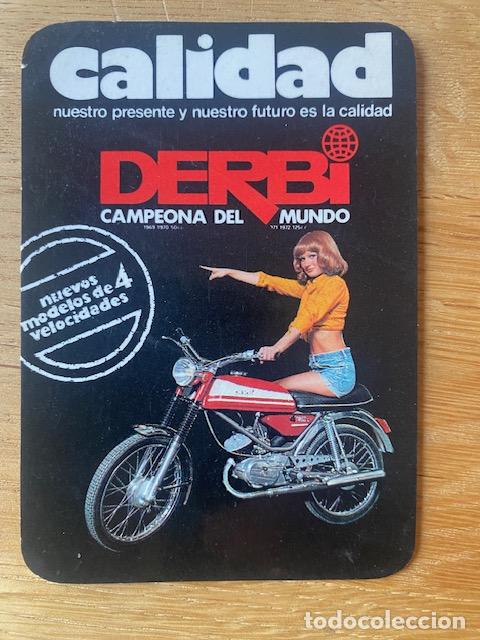 Collezionismo Calendari: DERBI RABASA, CALENDARIO BOLSILLO, 1975