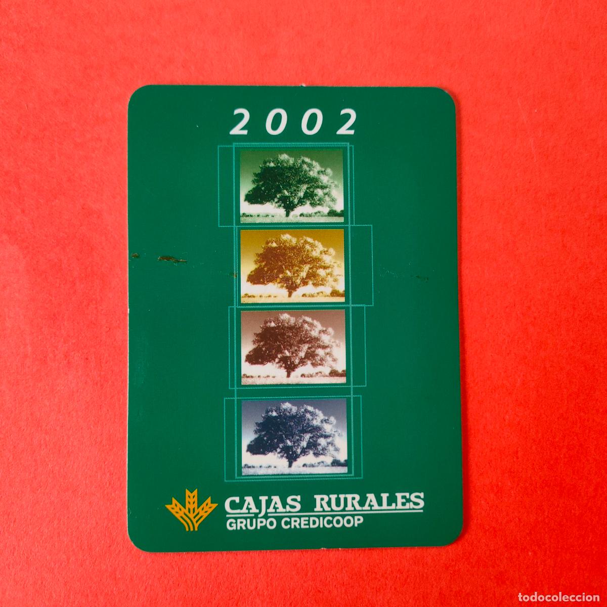 Collectables Calendars: CALENDARIO DE CAJAS Y BANCOS - CAJAS RURALES - A&Ntilde;O 2002